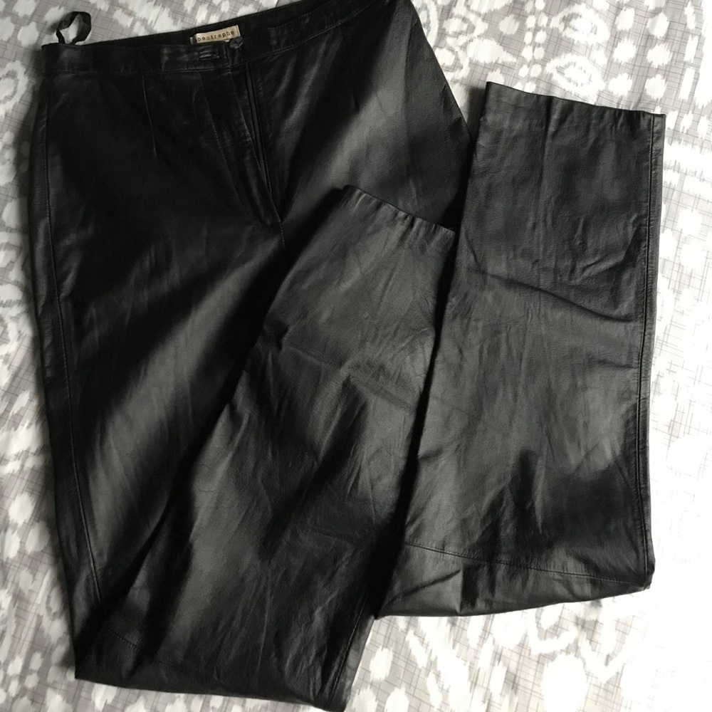 Leather pants